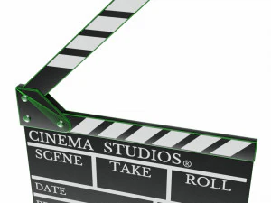 Clapperboard 3D Model