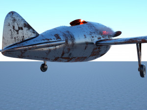 iron airplane Modello 3D
