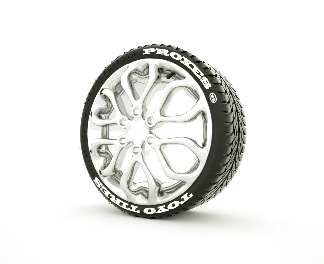 3d fantastik wheel 3D Model .c4d .max .obj .3ds .fbx .stl .blend 