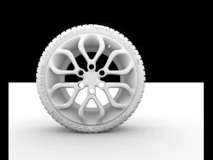 3d fantastik wheel 3D Model