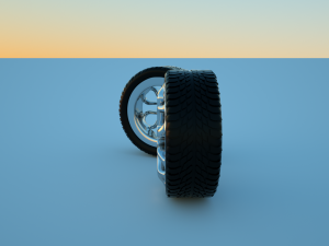 3d fantastik wheel Model 3D