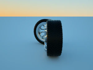 3d fantastik wheel 3D Model