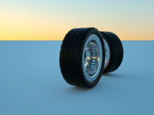 3d fantastik wheel 3D Model