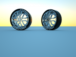 3d fantastik wheel Model 3D