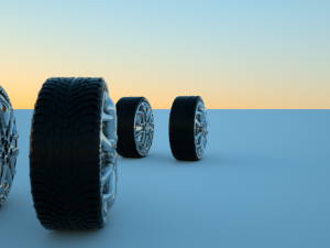 3d fantastik wheel Model 3D
