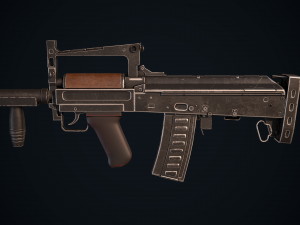 - groza groza oc 14 rifle fbx and texture 3Dモデル