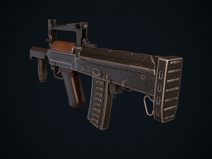 - groza groza oc 14 rifle fbx and texture Modello 3D