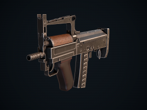 - groza groza oc 14 rifle fbx and texture Modello 3D