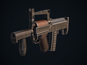 - groza groza oc 14 rifle fbx and texture Modello 3D
