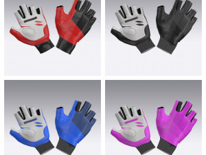 Fitness Gloves Modelo 3D