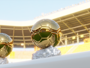 Fifa Golden Ball Ballon Dor 3D-Modell