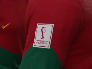 Portugal 2022 Home Jersey 3D Model