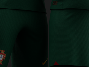 Portugal 2022 Home Jersey 3D Model