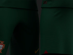 Portugal 2022 Home Jersey 3D Model