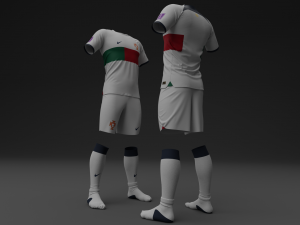 Portugal 2022 Away Jersey 3D Model