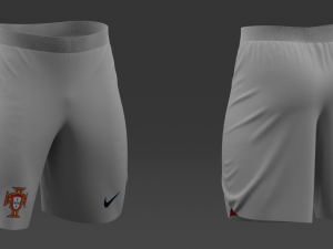 Portugal 2022 Away Jersey 3D Model