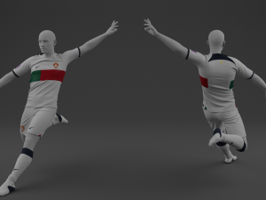 Portugal 2022 Away Jersey 3D Model