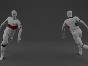 Portugal 2022 Away Jersey 3D Model