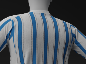 Custom Jersey 1 3D Model