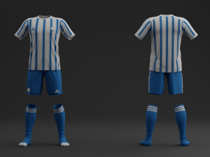 Custom Jersey 1 3D Model