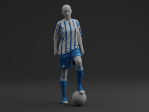 Custom Jersey 1 3D Model
