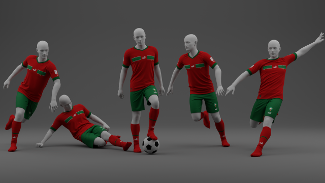 Morocco 2022 Home 3D Model .c4d .max .obj .3ds .fbx .stl .blend 