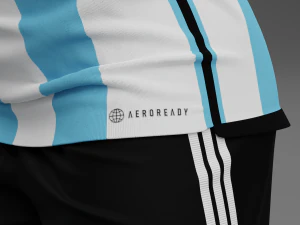 Argentina 2022 Home Kit 3D Model
