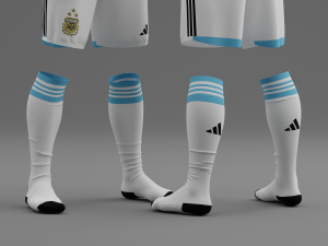 Argentina 2022 Home Kit 3D-Modell