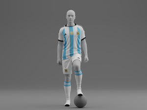 Argentina 2022 Home Kit 3D-Modell