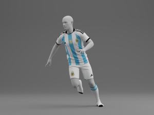 Argentina 2022 Home Kit 3D-Modell