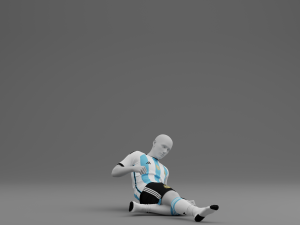 Argentina 2022 Home Kit 3D-Modell
