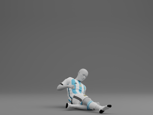 Argentina 2022 Home Kit 3D-Modell