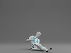 Argentina 2022 Home Kit 3D Model