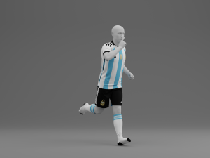 Argentina 2022 Home Kit 3D-Modell