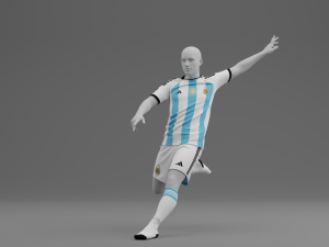 Argentina 2022 Home Kit 3D-Modell