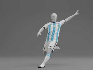 Argentina 2022 Home Kit 3D Model