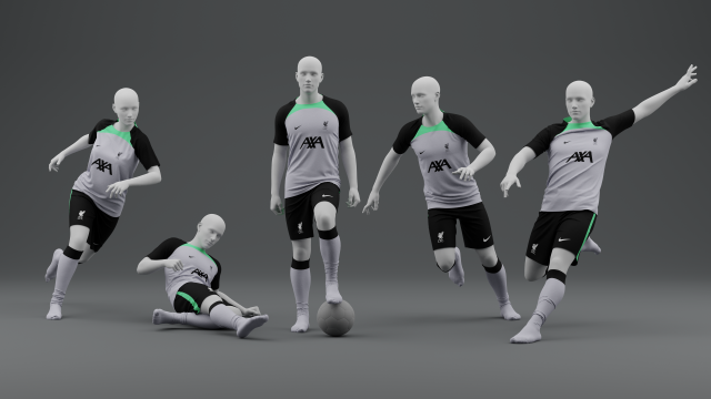 Liverpool 2023 Training Kit 3D-Modell .c4d .max .obj .3ds .fbx .stl .blend 