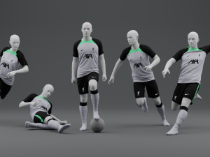 Liverpool 2023 Training Kit Model 3D