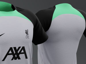 Liverpool 2023 Training Kit 3D-Modell