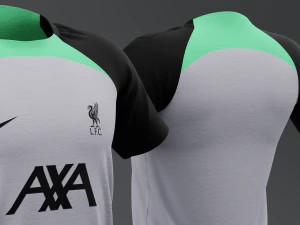Liverpool 2023 Training Kit 3D Model