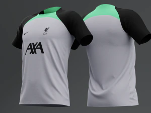 Liverpool 2023 Training Kit 3D Model