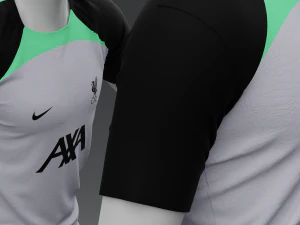 Liverpool 2023 Training Kit 3D Model