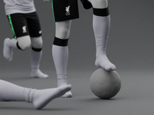 Liverpool 2023 Training Kit 3D Model