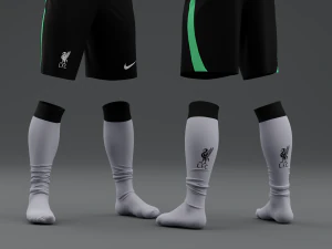 Liverpool 2023 Training Kit 3D Model