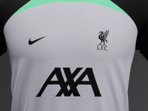 Liverpool 2023 Training Kit 3D Model