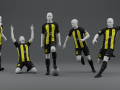 Al Hilal 2023 Home Kit Modèle 3D