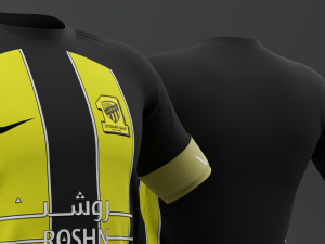 Al Hilal 2023 Home Kit 3Dモデル