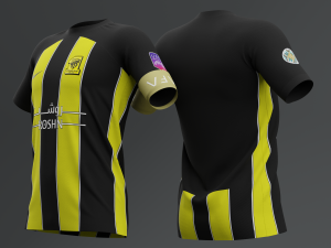 Al Hilal 2023 Home Kit 3Dモデル
