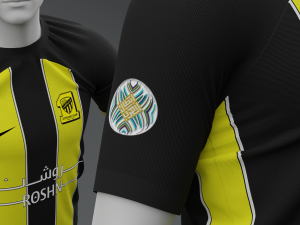 Al Hilal 2023 Home Kit 3Dモデル