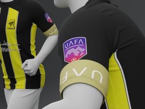Al Hilal 2023 Home Kit 3Dモデル